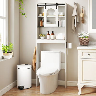 Freestanding Over The Toilet Storage
