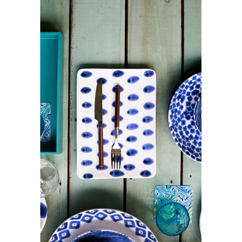 Santorini Ceramic Platter