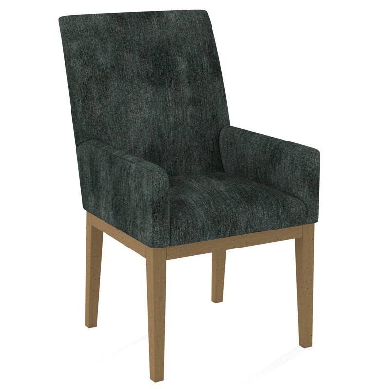 Upholstered Arm Chair, 61597-78, Black