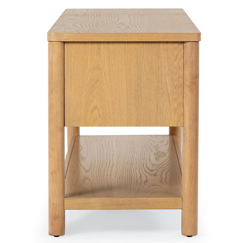 Jaylessa TV Stand, Natural