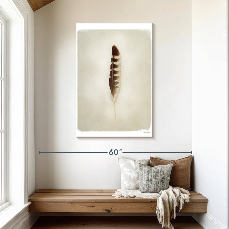 Feather I, 45" H x 30" W