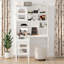 Bureau d'ordinateur Thane avec plateau pivotant, tiroir et armoires-1777056040-1760719550