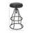 Bernardo Swivel Upholstered Adjustable Height Counter Stool with Metal Frame-22408588
