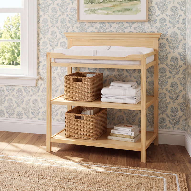 Macy Changing Table, Natural