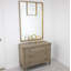 Porta Rectangle Metal Mirror-908055194