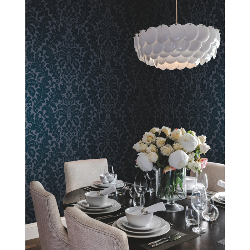 Wallpaper Roll by Candice Olson, Navy