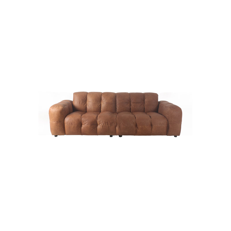 Canapé modulaire, Cognac, 3
