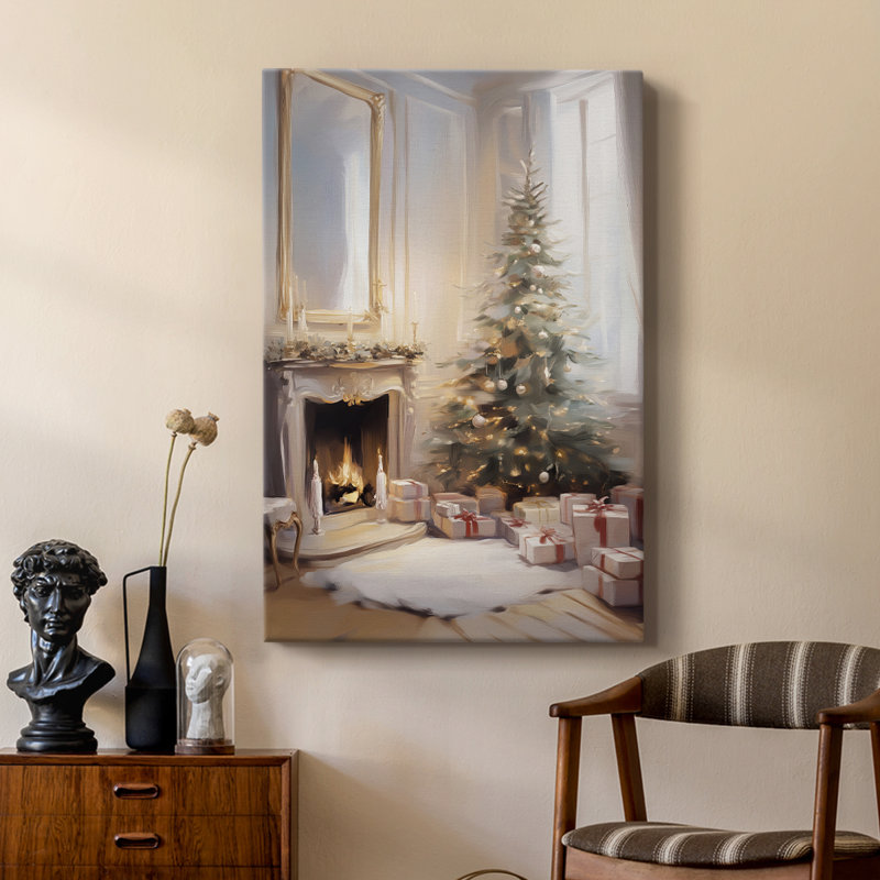 Art des Fêtes de Noël - Série 2-CCVT - galerie sur mesure, H 18 po x l 12 po
