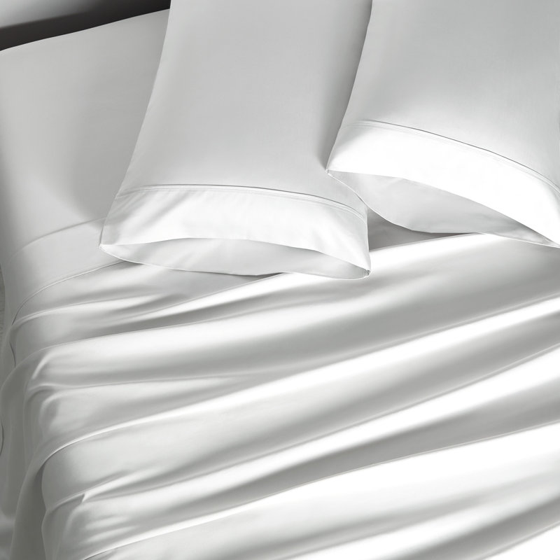Lux Pillow Case, Standard Case Pack with 2 Pillowcases, White