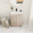 Gatta 23.81 " W Freestanding Standard 1 Single Vanity Bathroom Vanity With Acrylic Top