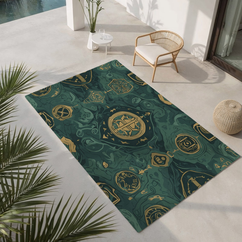 Tapis intérieur et extérieur Hyrule Horizon, Rectangle 4pi x 6 pi