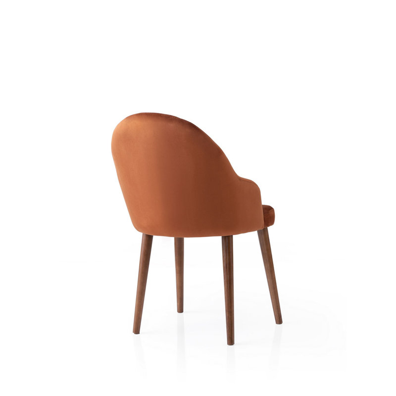 Ensemble de chaises, Rouge tuile, Brun