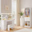 79" Closet Storage System, Wardrobe With Storage Compartments, Drawers And Hanging Zone-1882632866