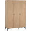 Temeeka 3 Door Manufactured Wood Wardrobe-124422511