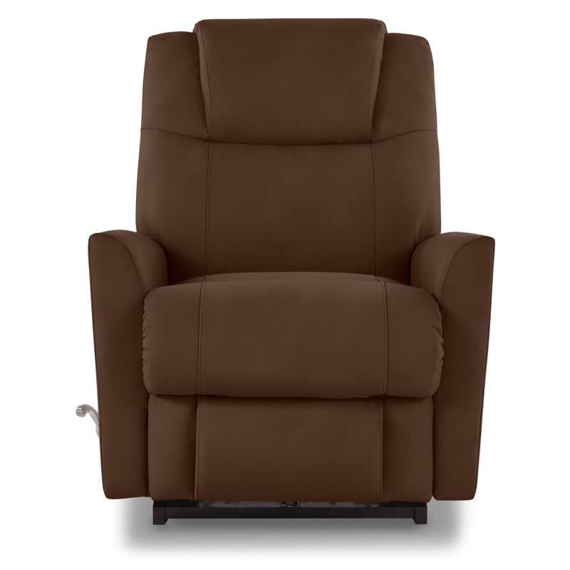 Sparrow Leather Rocking Recliner , Chestnut