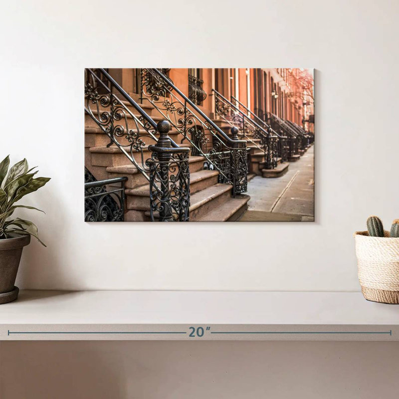 Lilie NYC Apartment Staircases, 8" H x 12" W