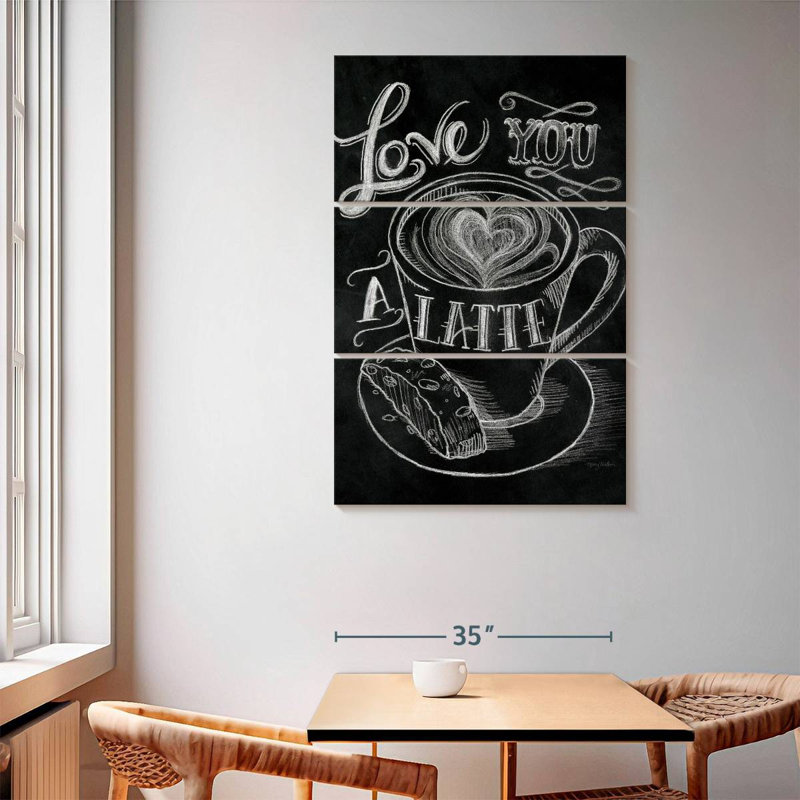 Tergel Love You A Latte I, H 65 po x l 42 po
