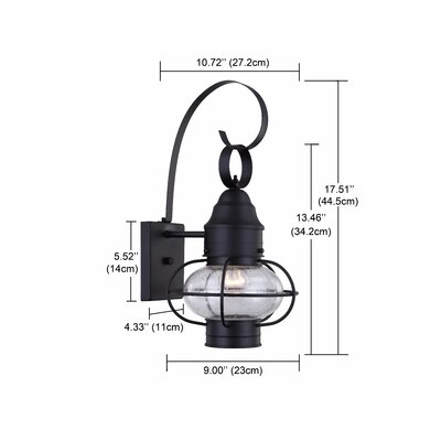 Breakwater Bay Wynter Wall Light & Reviews | Wayfair