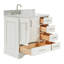 Ensemble de meuble-lavabo simple 37 po avec plateau Abita-93359329