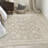 Shadows Ivory Mocha Vintage Indoor Rug-97756775
