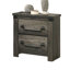 Table de chevet Farmhouse Rustic Grey