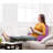 Nestl Reading Back Pillow For Reading & Bed Rest-48569792-48569801