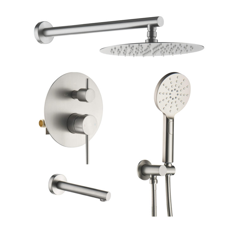 Circular Pressure-Balanced All-In-One Kit with Rough in-Valve