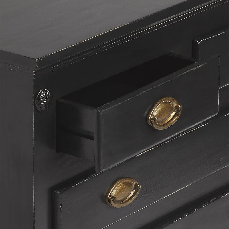 Easterbrook 4 Drawer Chest, Black