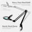 Lampe de bureau grossissante à DEL 2,25X (5 dioptries) Lightview Pro, anneau lumineux noir réglable avec pince pour les détails -64497578