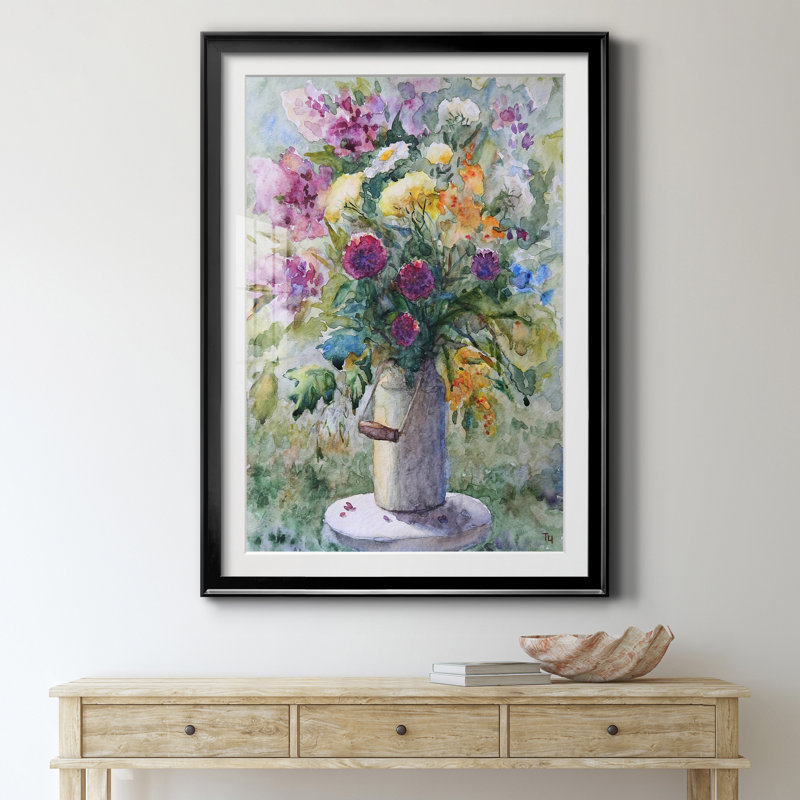 Printemps, reproduction d'art sur toile, H 22,5 po x l 30,5 po x P 1,5 po, Noir