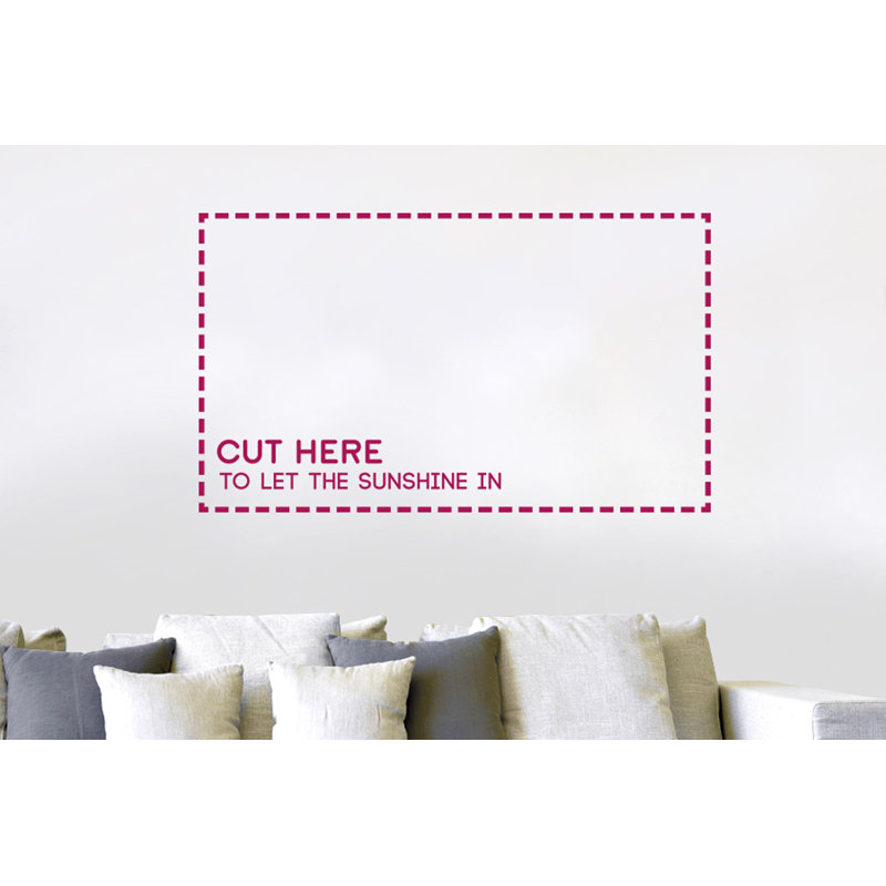 Non-Wall Damaging Wall Decal, Large, Violet
