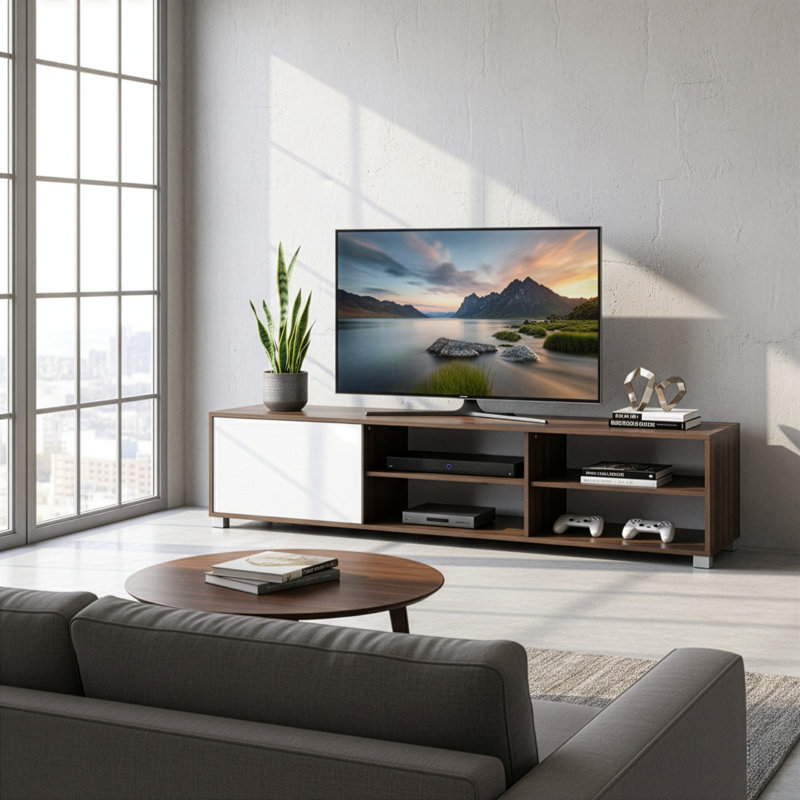 Unfinished TV Stand for TVs up to 78"