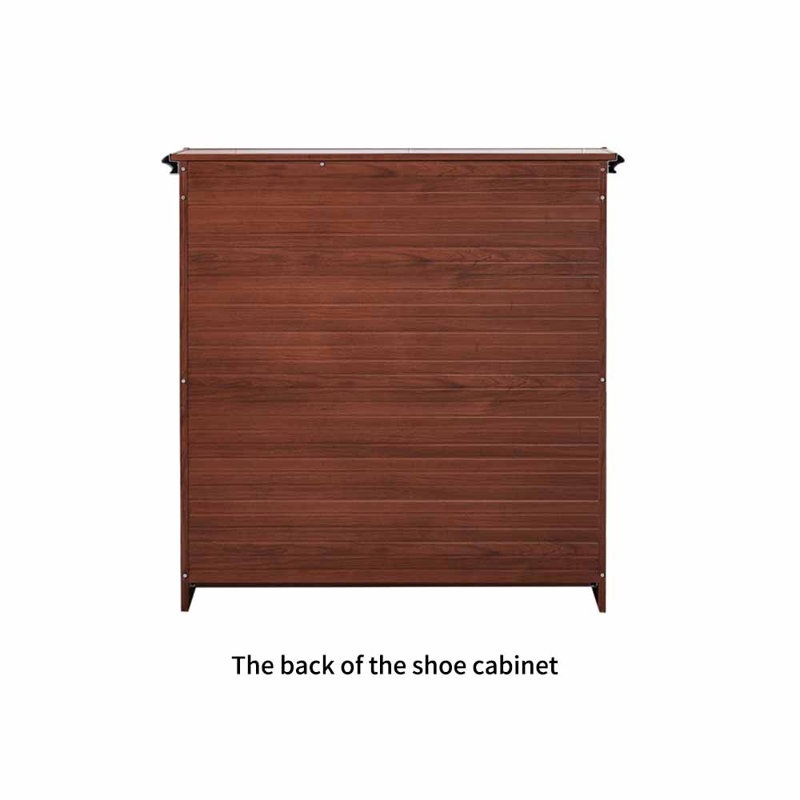 New Chinese style large-capacity shoe cabinet, 39.37" H x 43.31" W x 13.98" D