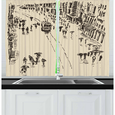 Tailored Kitchen Curtain