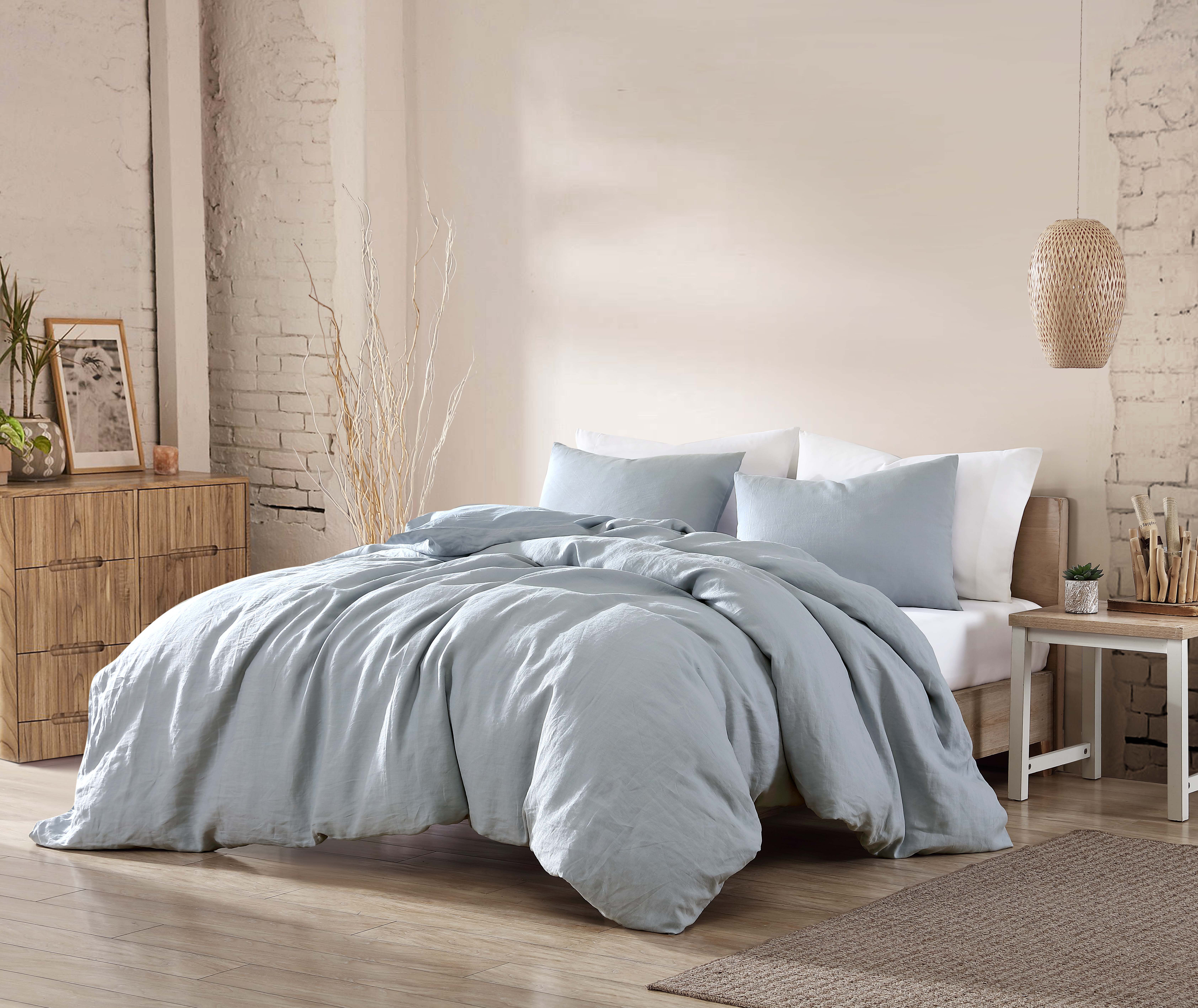 Birch Lane Hilma Linen 3 Piece Comforter Set