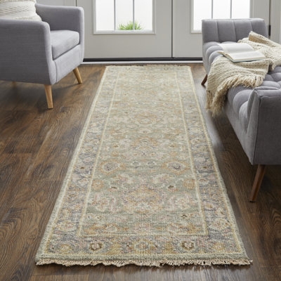 Longworth Wool Oriental Indoor Rug