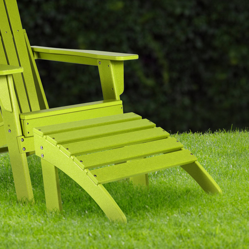 Repose-pieds Andelina, Vert citron