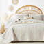 Ensemble de literie pour courtepointe pour toutes les saisons, couvre-lits légers, ensemble de couvre-lit à motif floral en microfibre de style moderne (1 courtepointe, taies décoratives)-113937798-113937804