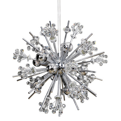 Constellation 10 LT Chrome/Clear Pendant Allegri