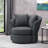 95.25Cm Wide Swivel Barrel Chair-1973897579