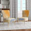 Confettis minimaliste / forme géométrique abstraite - chaise d'appoint rembourrée moderne-73626948
