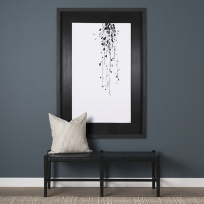 «Hanging Vines a Hand Embelished», reproduction d'art encadrée