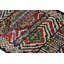 Moroccan Hand Knotted Geometric Area Rug-2012995529