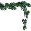 Guirlande 71 "Monstera artificielle verte. Sans entretien.