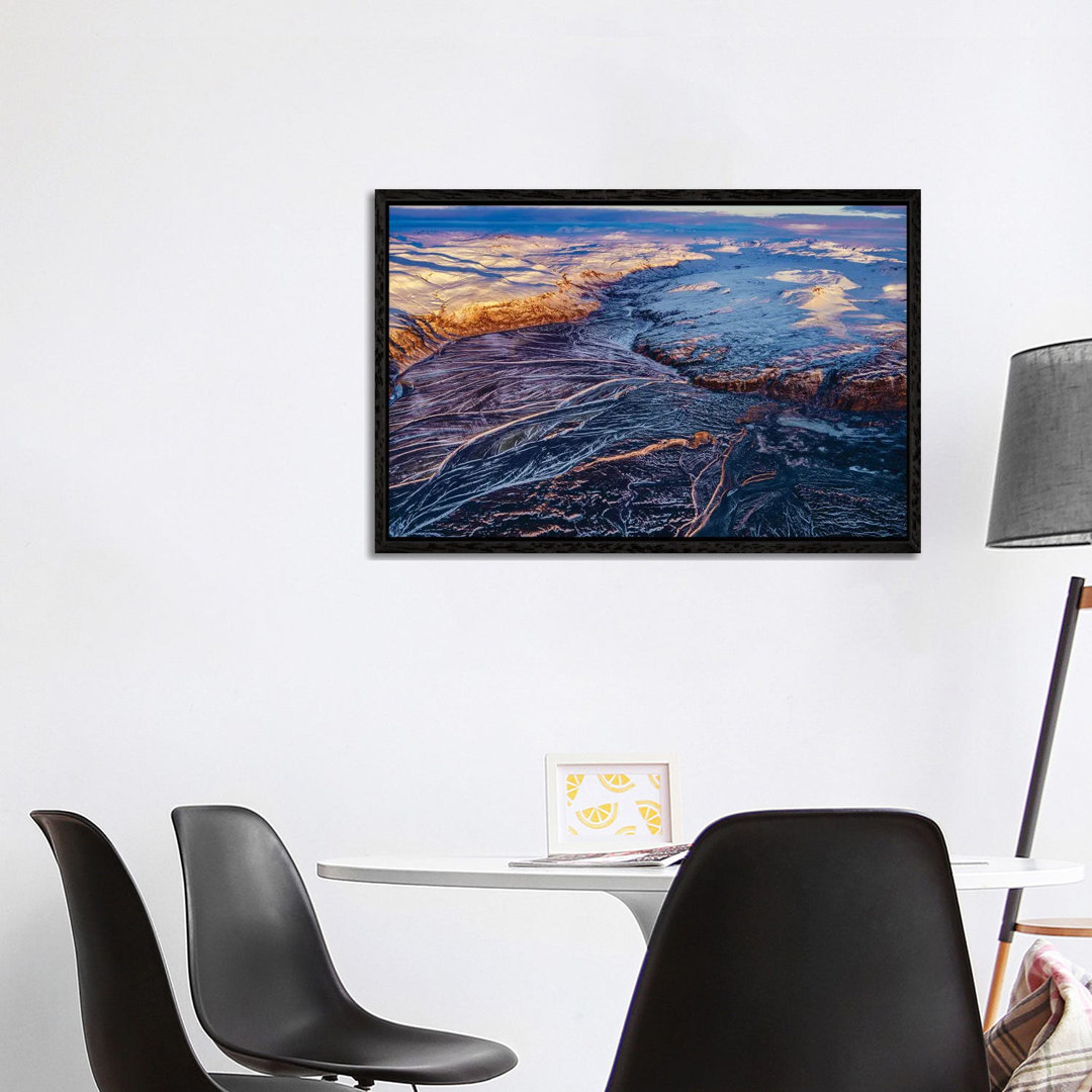 Glacial Landscapes, Vatnajokull National Park, Vatnajokull Ice Cap, Iceland. 1PC6