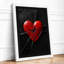 Fractured Heart Modern - Print-349917646-349917644