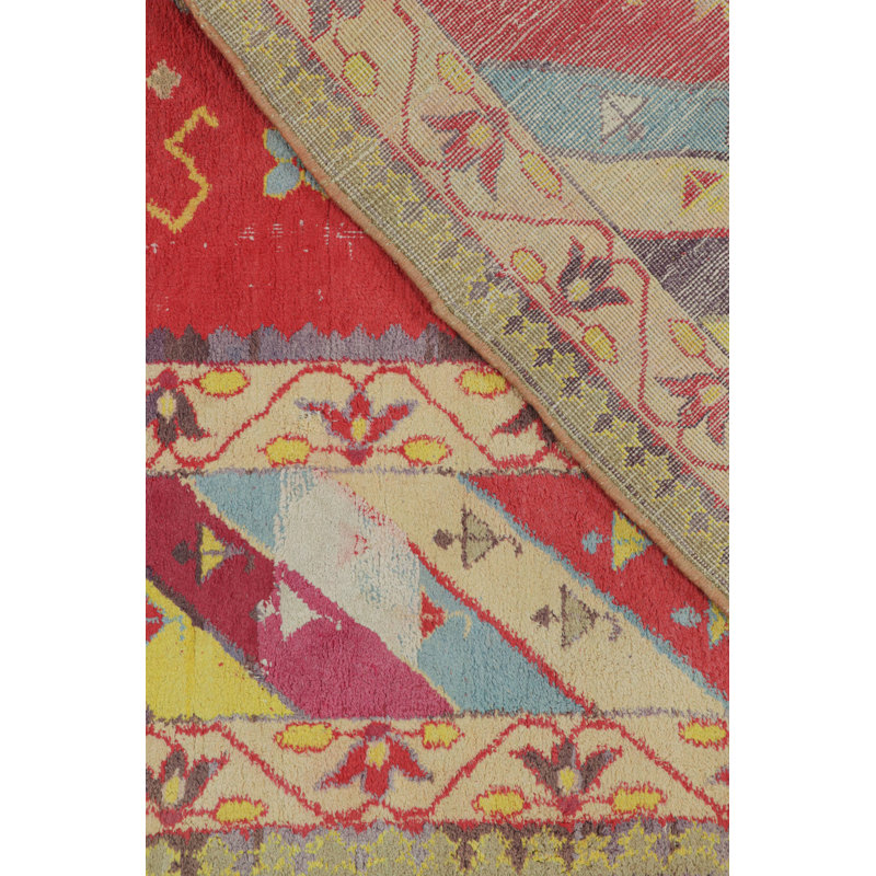 One-of-a-Kind Rectangle 9’6” x 11’8” Hand Knotted Area Rug