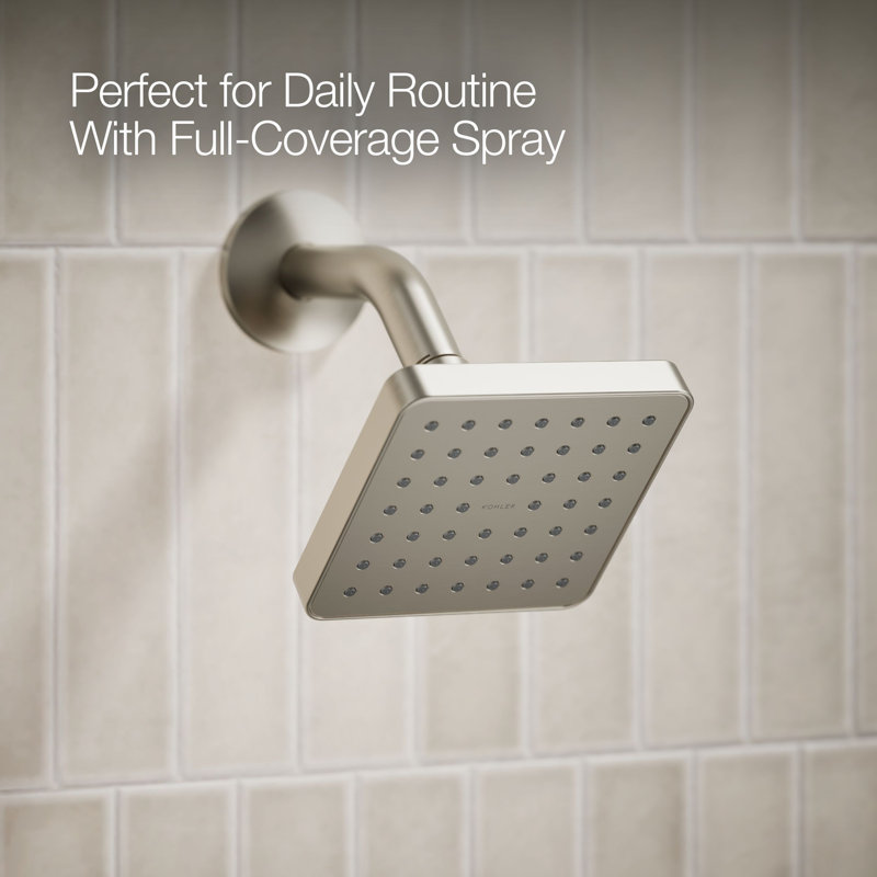 Venza Rite-Temp 1.75 GPM Bath And Shower Faucet Trim Set, Vibrant Brushed Nickel