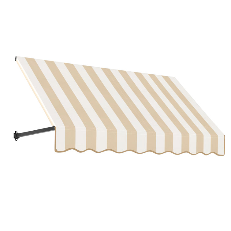Auvent fixe en tissu acrylique rétro Awntech Dallas
