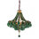 Lustre en cristal Agate